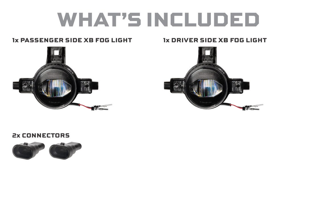 Dodge Dart (1315) Morimoto XB LED Fog Lights TRS LF620